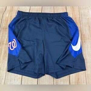 Nike MLB Washington Nationals Authentic Collection Dri-FIT Team Shorts XXL
